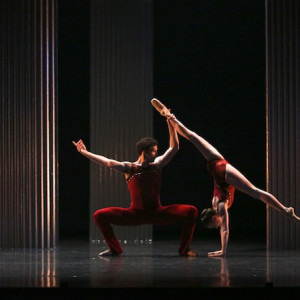 Clare Morehen and Emilio Pavan in Nicolo Fonte's Bolero.  Photo: David Kelly.